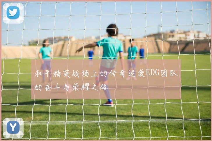 和平精英战场上的传奇逆袭EDG团队的奋斗与荣耀之路