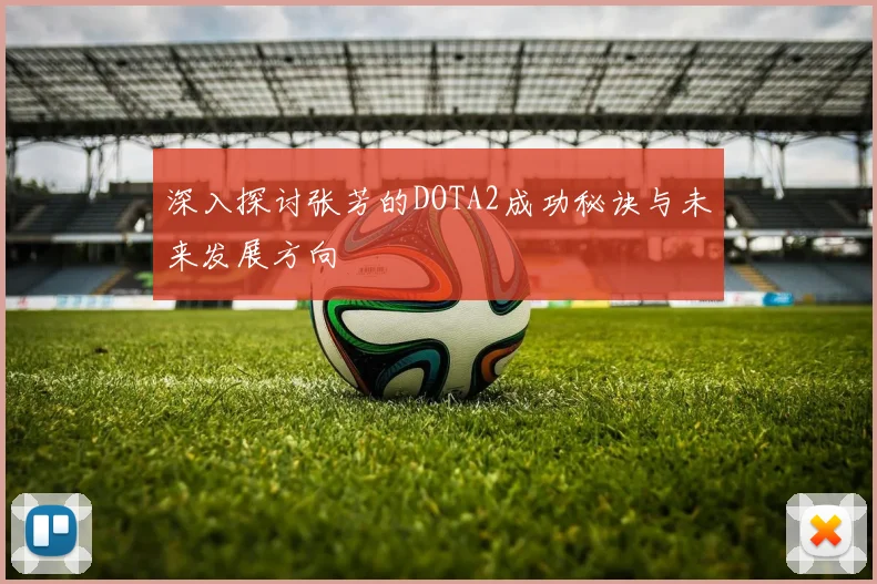 深入探讨张芳的DOTA2成功秘诀与未来发展方向